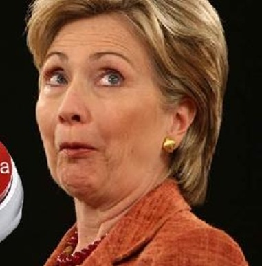 Hillary Clinton With Funny Face_thumb[3]